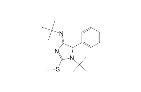 1-tert-Butyl-4-(tert-butylimino)-2-(methylthio)-5-phenyl-2-imidazoline Hydrochloride