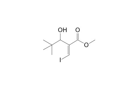 Methyl (E)-3-iodo-2-(1-hydroxy-2,2-dimethylpropyl)prop-2-enoate