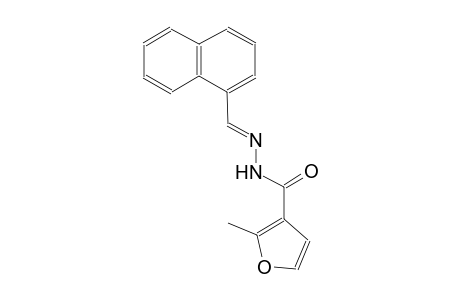 2-methyl-N'-[(E)-1-naphthylmethylidene]-3-furohydrazide