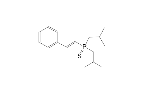 diisobutyl[(E)-2-phenylethenyl]phosphine sulfide