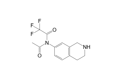 N-Trifluoroacetyl-7-acetamido-1,2,3,4-tetrahydroisoquinoline