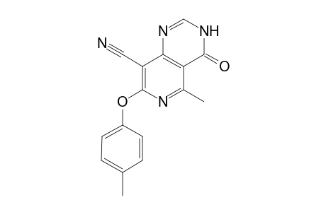 8-Cyano-7-(4-methylphenyl)-5-methylpyrido[4,3-d]pyrimidin-4-one