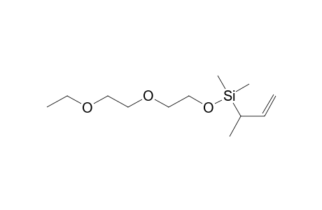 3,6,9-Trioxa-10-silatridec-12-ene, 10,10,11-trimethyl-