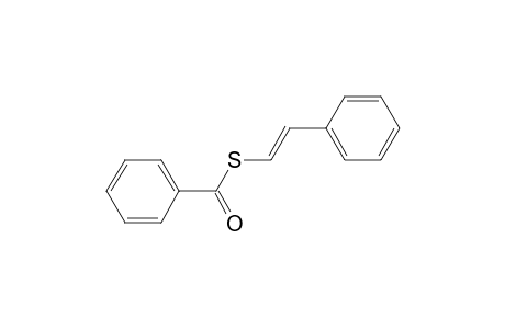 Benzenecarbothioic acid, S-(2-phenylethenyl) ester, (E)-