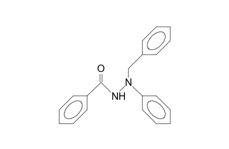 1-Benzoyl-2-benzyl-2-phenyl-hydrazine