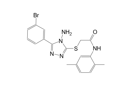acetamide, 2-[[4-amino-5-(3-bromophenyl)-4H-1,2,4-triazol-3-yl]thio]-N-(2,5-dimethylphenyl)-