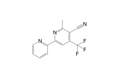 3-Cyano-2-methyl-6-(2-pyridyl)-4-trifluoromethylpyridine