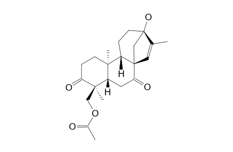 (ent)-18-Acetoxy-13-hydroxy-Kaur-15-ene-3,7-dione