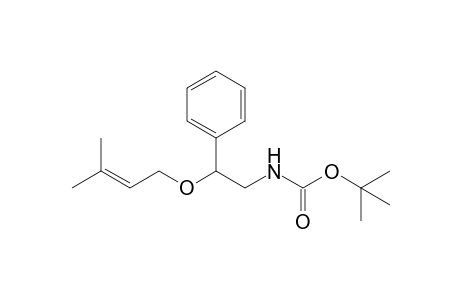 N-tert-Butoxycarbonyl-2-(3-methyl-2-butenyloxy)-2-phenylethylamine
