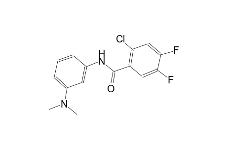 benzamide, 2-chloro-N-[3-(dimethylamino)phenyl]-4,5-difluoro-