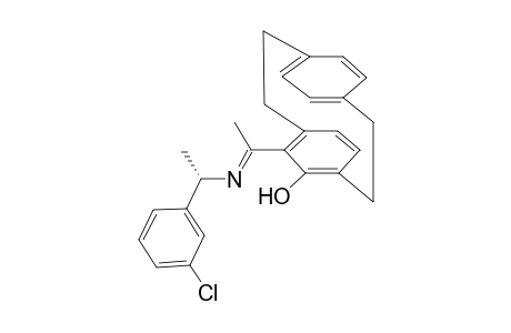 [Sp, S]-1-Hydroxy-2-{1'-[N-(1"-<3-chlorophenyl>ethyl)imino]ethyl}-[2.2]paracyclophane