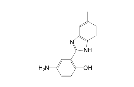 4-Amino-2-(5-methyl-2-benzimidazolyl)phenol