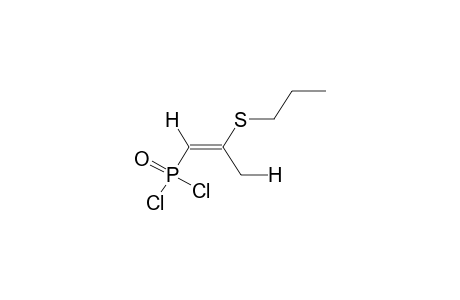 (E)-2-PROPYLTHIO-1-PROPENYLDICHLOROPHOSPHONATE