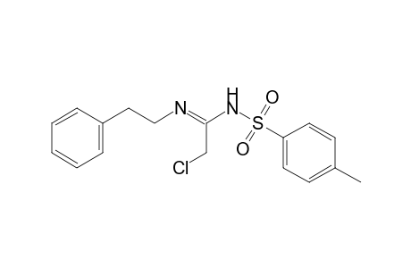 2-Chloro-N'-phenethyl-N-tosyl-acetamidine