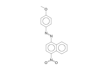 Diazene, (4-methoxyphenyl)(4-nitro-1-naphthalenyl)-