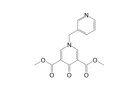 3,5-Pyridinedicarboxylic acid, 1,4-dihydro-4-oxo-1-(3-pyridinylmethyl)-, dimethyl ester