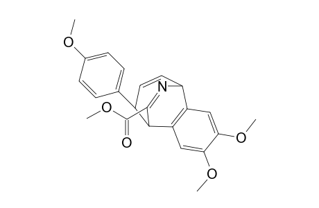 Methyl 8,9-(3',4'-dimethoxybenzo)-2-(4'-methoxyphenyl))-6-azabicyclo[3.2.2]nona-3,6,8-triene-7-carboxylate