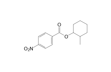 p-nitrobenzoic acid, 2-methylcyclohexyl ester