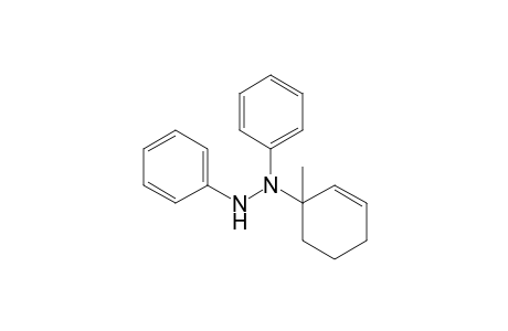 1-(Methyl-2-cyclohexen-1-yl)-1,2-diphenylhydrazine