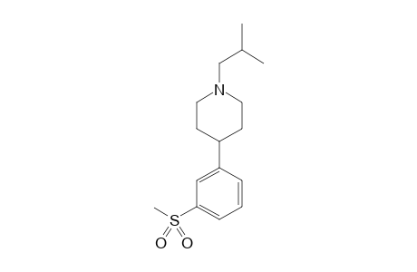1-Isobutyl-4-(3-methanesulfonyl-phenyl)-piperidine