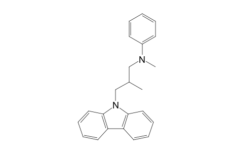 N-[3-(9H-9-carbazolyl)-2-methylpropyl]-N-methyl-N-phenylamine