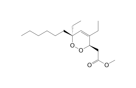 Methyl 4,6-diethyl-3,6-epi-dioxydodeca-4-enoate
