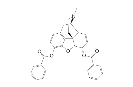 DIBENZOYLMORPHINE;(5-ALPHA,6-ALPHA)-7,8-DIDEHYDRO-4,5-EPOXY-17-METHYLMORPHINAN-3,6-DIBENZOATE