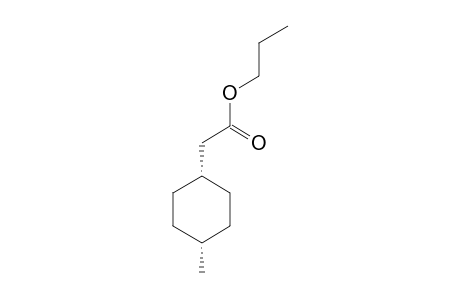 CIS-4-METHYL-(PROPYL-CYCLOHEXANEACETATE)