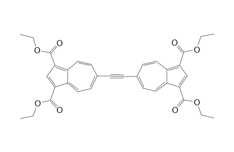 BIS-(1,3-DIETHOXYCARBONYL-6-AZULENYL)-ACETYLENE