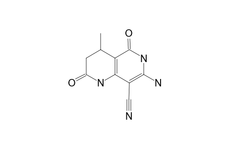 7-AMINO-8-CYANO-3,4-DIHYDRO-4-METHYL-1,6-NAPHTHYRIDINE-2,5-(1H,6H)-DIONE