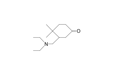 3-(Diethylamino-methyl)-4,4-dimethyl-cyclohexanone