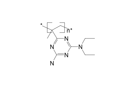Poly(2-amino-4-diethylamino-6-isopropenyl-1,3,5-triazine)