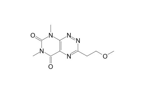 Pyrimido[5,4-e]-1,2,4-triazine-5,7(6H,8H)-dione,3-(2-methoxyethyl)-6,8-dimethyl-