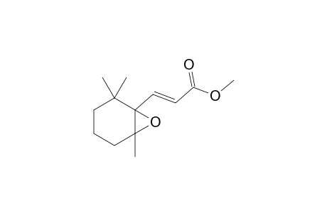 Methyl (2E)-3-(2,2,6-trimethyl-7-oxabicyclo[4.1.0]hept-1-yl)-2-propenoate