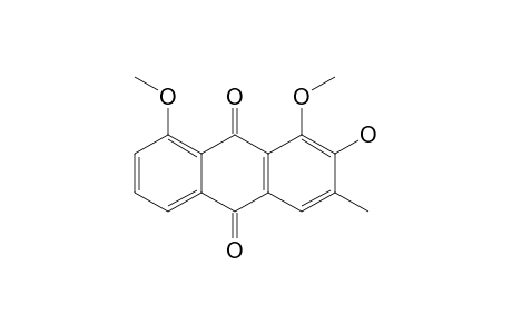 3-Hydroxy-4,5-dimethoxy-2-methyl-9,10-anthraquinone