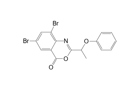 6,8-Dibromo-2-(1-phenoxyethyl)-4H-3,1-benzoxazin-4-one