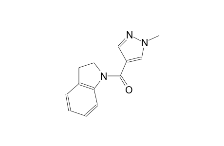 1-[(1-methyl-1H-pyrazol-4-yl)carbonyl]indoline