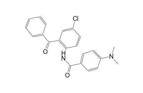 benzamide, N-(2-benzoyl-4-chlorophenyl)-4-(dimethylamino)-