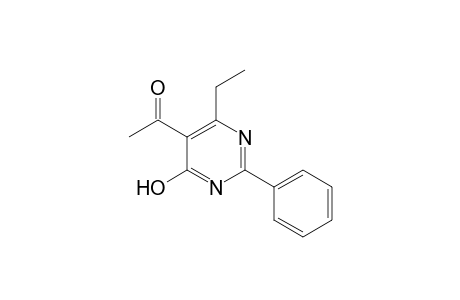 4-ethyl-6-hydroxy-2-phenyl-5-pyrimidinyl methyl ketone