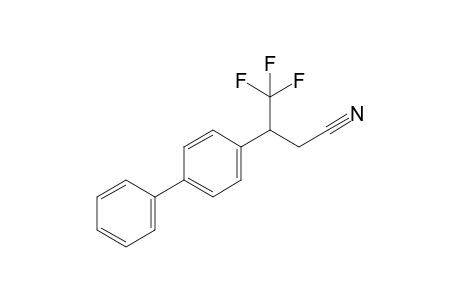 3-([1,1'-Biphenyl]-4-yl)-4,4,4-trifluorobutanenitrile