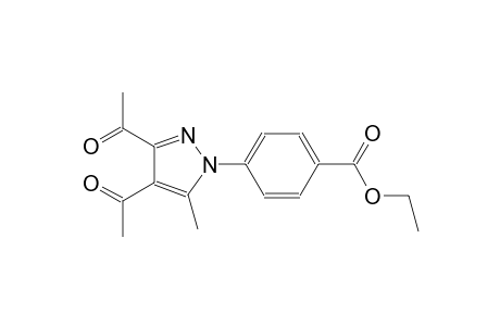 benzoic acid, 4-(3,4-diacetyl-5-methyl-1H-pyrazol-1-yl)-, ethyl ester