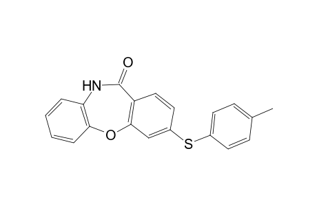3-[(4-methylphenyl)sulfanyl]dibenzo[b,f][1,4]oxazepin-11(10H)-one