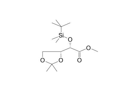(2R,3S)-METHYL-2-TERT-BUTYLDIMETHYLSILYLOXY-3,4-ISOPROPYLIDENDIOXYBUTANOATE