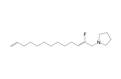 (Z/E)-N-(2-Fluoro-2,12-tridecadienyl)-pyrrolidine