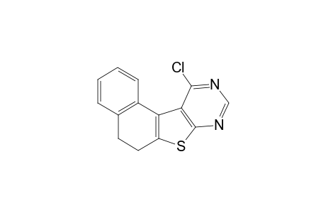 11-Chloro-5,6-dihydronaphtho[1,2 :4,5]-thieno[2,3-d]pyrimidine