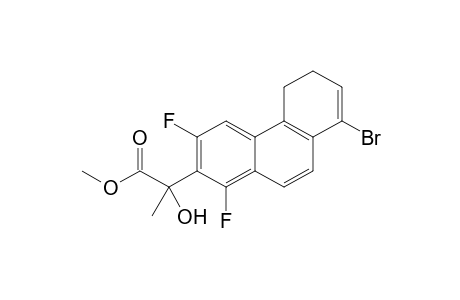 2-(8-bromo-1,3-difluoro-5,6-dihydrophenanthren-2-yl)-2-hydroxy-propionic acid methyl ester