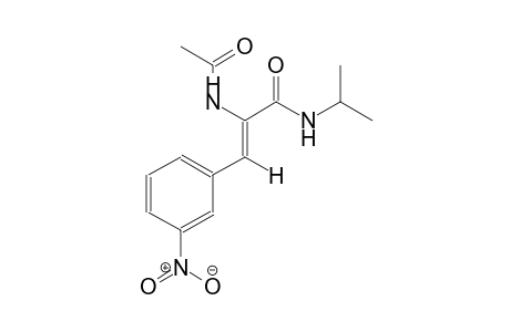 (2Z)-2-(acetylamino)-N-isopropyl-3-(3-nitrophenyl)-2-propenamide