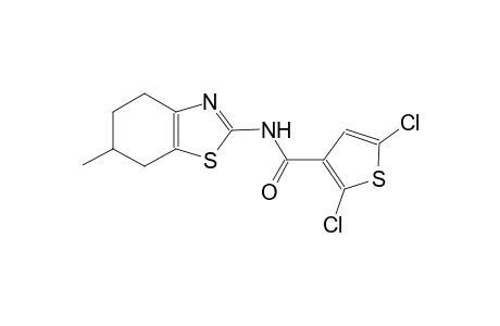 3-thiophenecarboxamide, 2,5-dichloro-N-(4,5,6,7-tetrahydro-6-methyl-2-benzothiazolyl)-