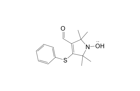 3-Formyl-2,2,5,5-tetramethyl-4-phenylthio-2,5-dihydro-1H-pyrrol-1-yloxyl radical