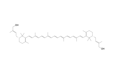 .beta.,.beta.-Carotene, 2,2'-bis(4-hydroxy-3-methyl-2-butenyl)-, [2R(E),2'R(E)]-